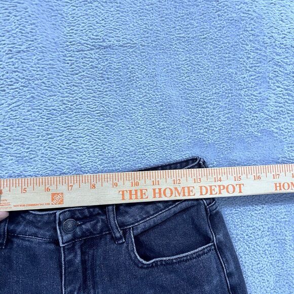 Pacsun Mom Jeans 26 High Rise Washed Black Denim 100% Cotton Womens - Picture 6 of 10